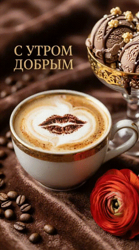 Анимированная открытка С добрым утром!