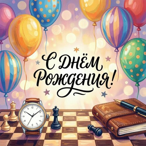 Открытка С днём рождения!