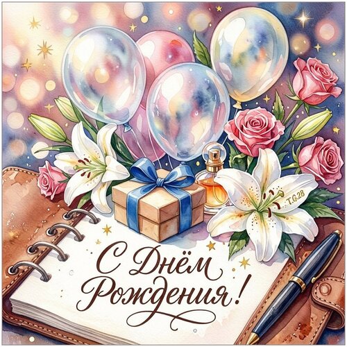 Открытка С Днём рождения!