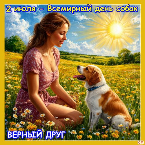 Открытка день собаки 3