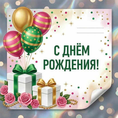 Открытка С Днём рождения!