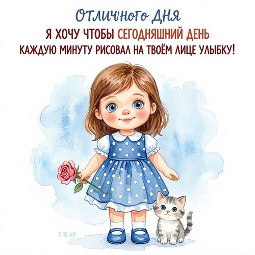 Открытка Отличного дня!