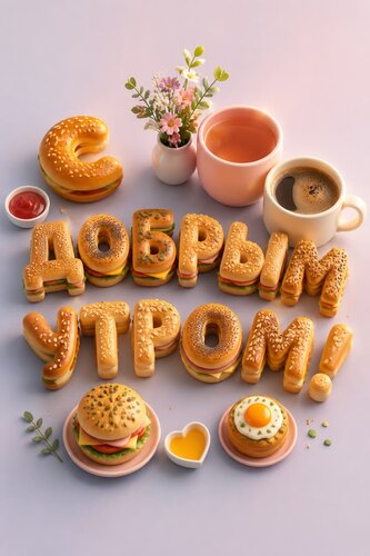 Открытка С добрым утром