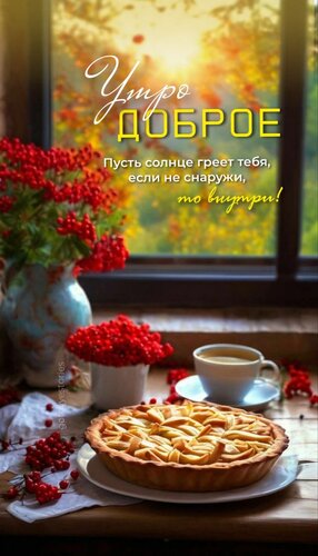 Открытка доброе утро