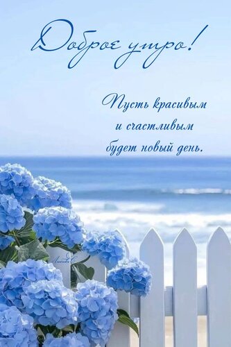 Открытка Доброе утро