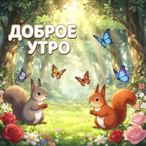 Открытка Доброе утро