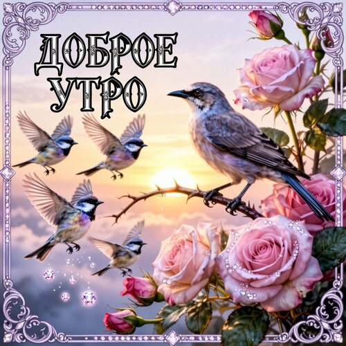Открытка Доброе утро
