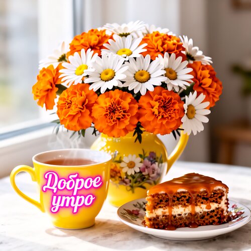 Открытка Доброе утро