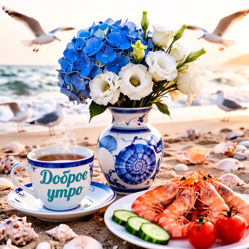 Открытка Доброе утро