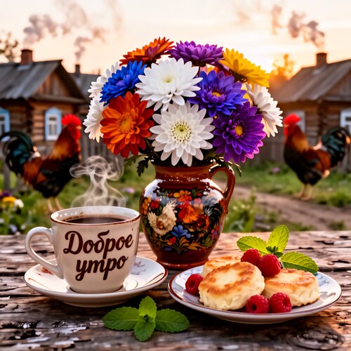 Открытка Доброе утро