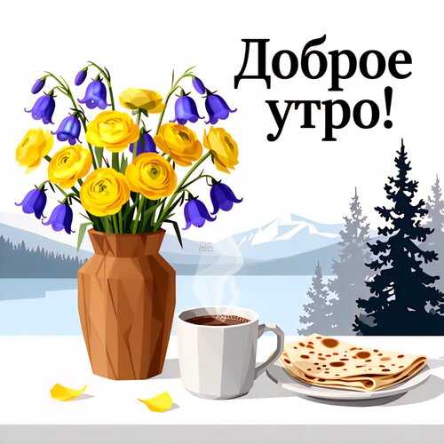 Открытка Доброе утро!