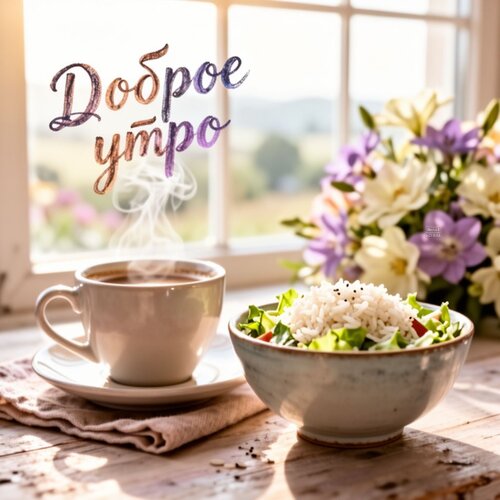 Открытка Доброе утро