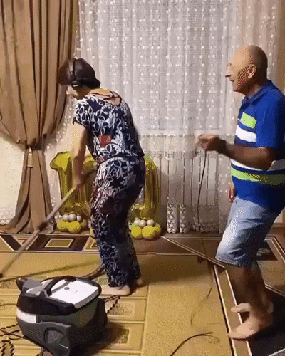 Анимированная открытка Улыбнись, юмор