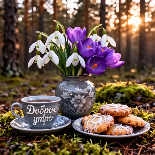 Открытка Доброе утро