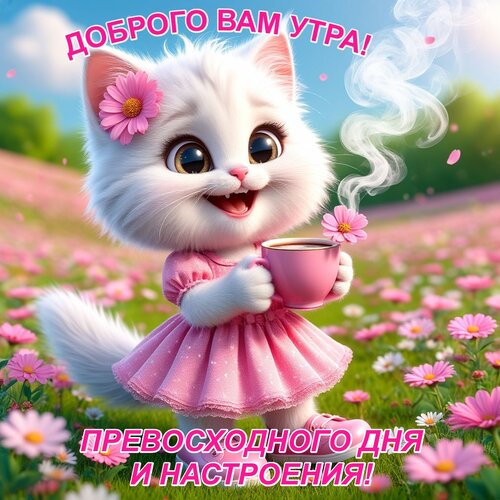 Открытка С добрым утром!