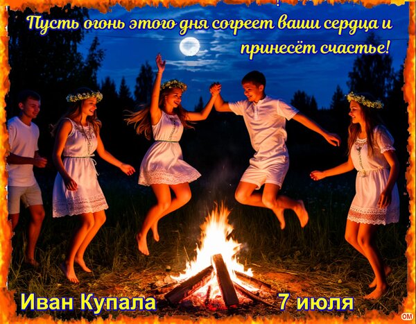 Открытка иван купала 4