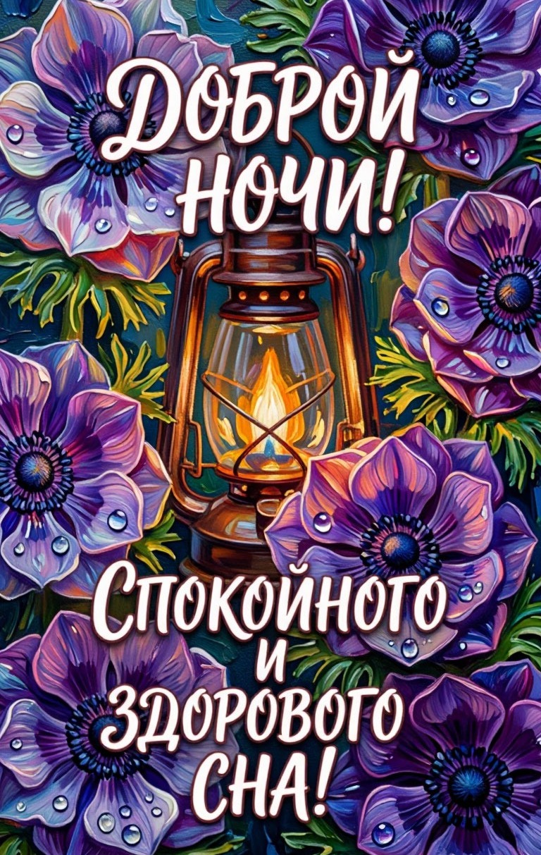 Открытка Спокойной ночи