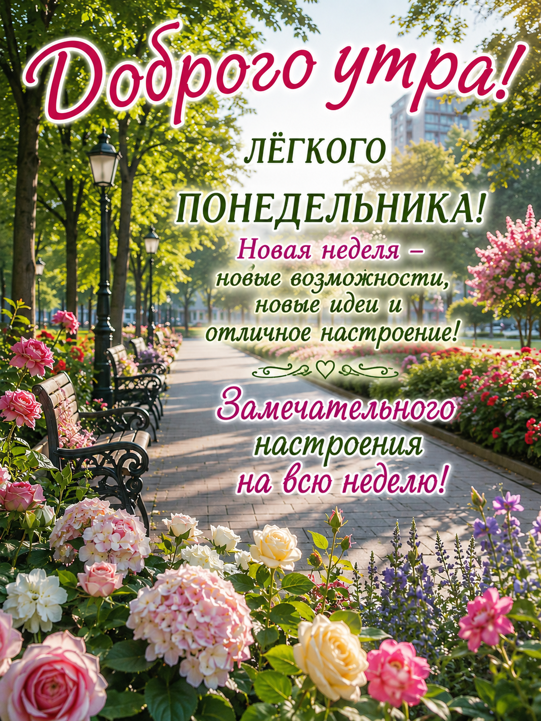 Открытка Доброго утра