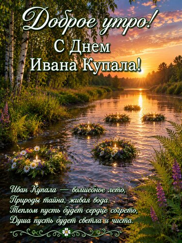 Открытка Доброе утро