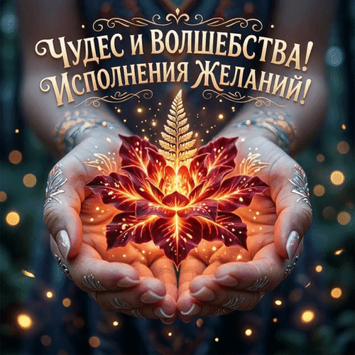 Анимированная открытка Для тебя и от души