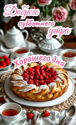Открытка Доброе утро