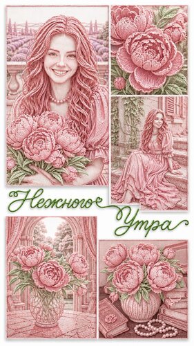 Открытка Нежного утра