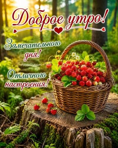Открытка Доброе утро