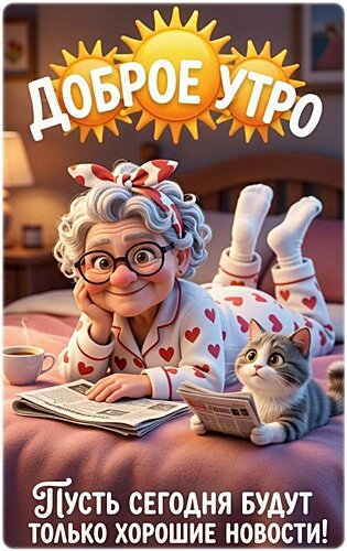 Открытка Доброе утро!
