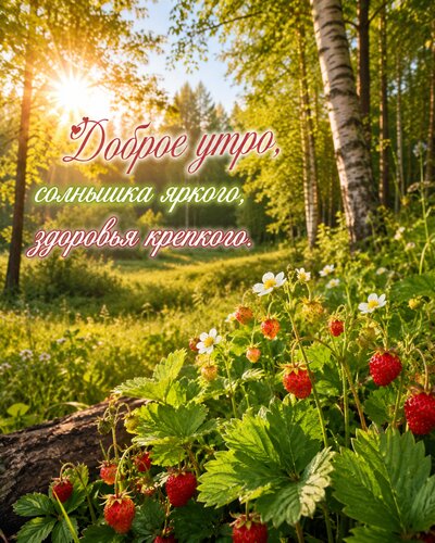 Открытка Доброе утро