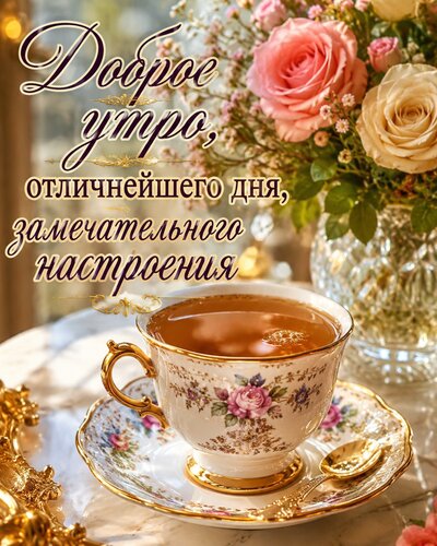 Открытка Доброе утро