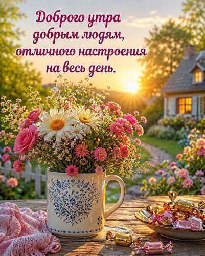 Открытка Доброго утра