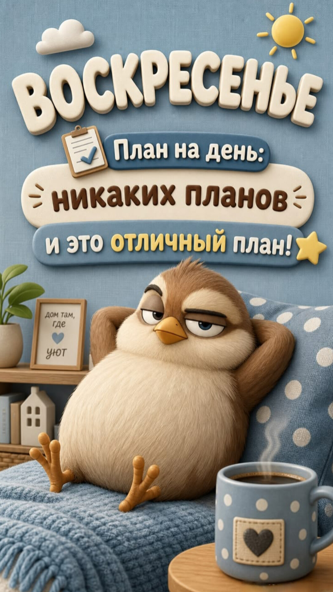 Открытка Воскресенье