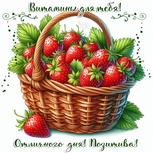 Открытка Витамины для тебя
