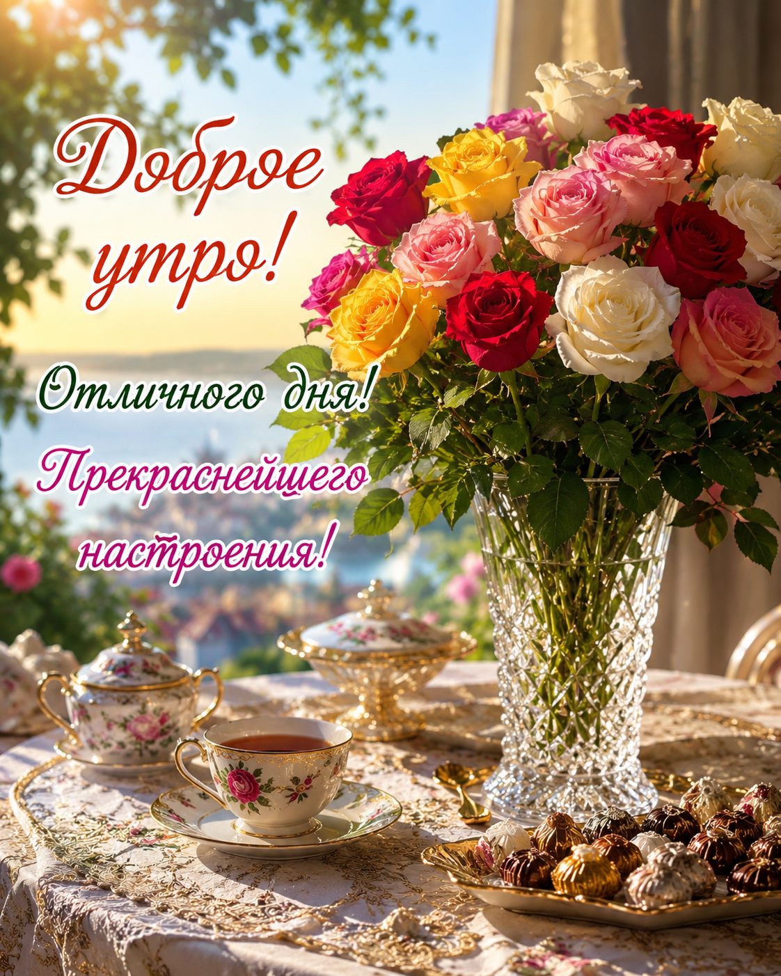 Открытка Доброе утро