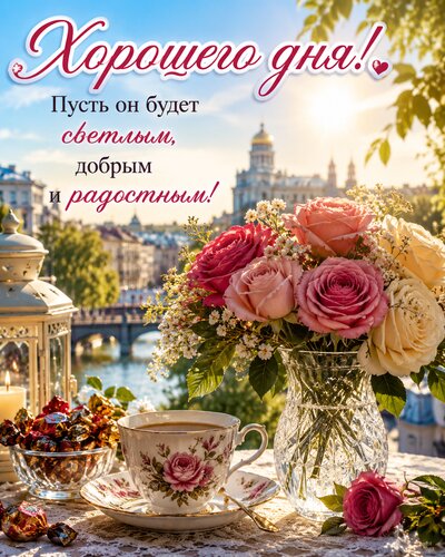 Открытка Хорошего дня