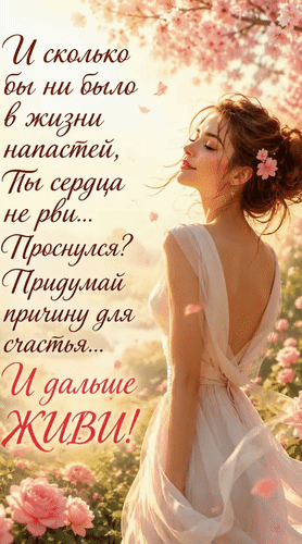 Анимированная открытка Для тебя от души