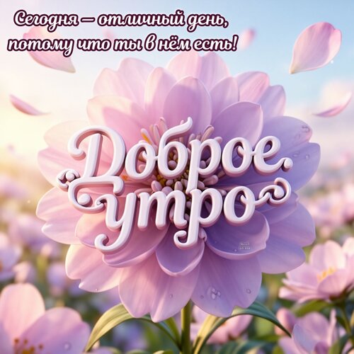 Открытка Доброе утро