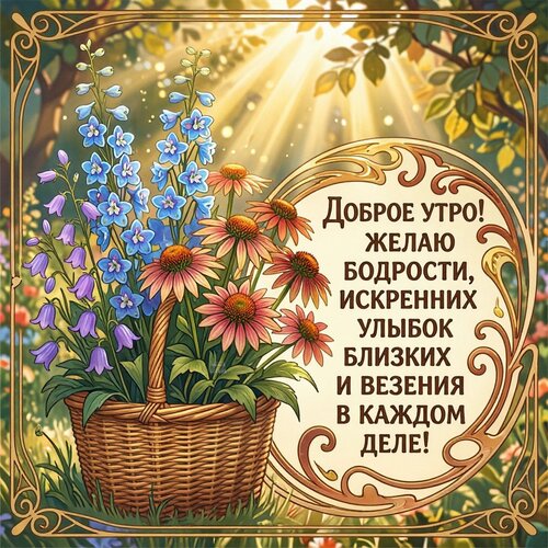 Открытка Доброе утро!