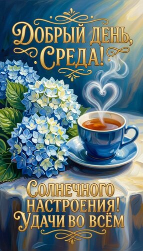 Открытка Добрый день среды