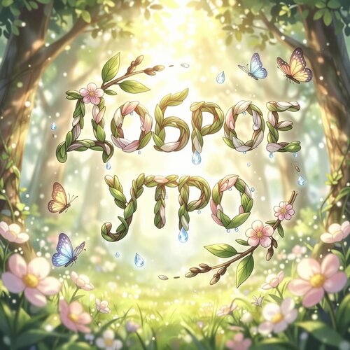 Открытка Доброе утро