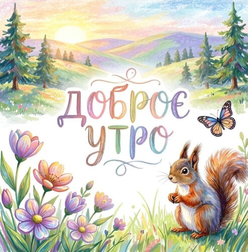 Открытка Доброе утро