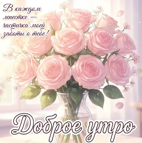 Открытка Доброе утро