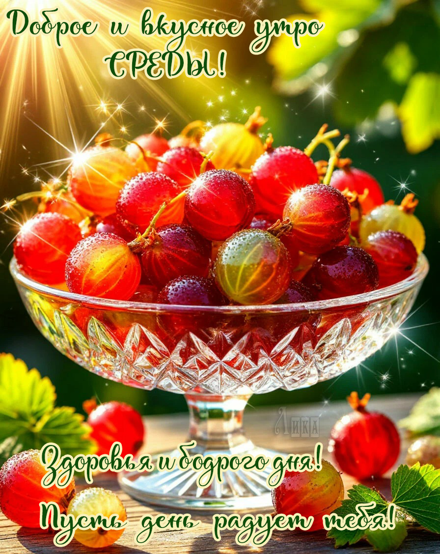 Открытка Доброе утро среда