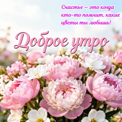 Открытка Доброе утро