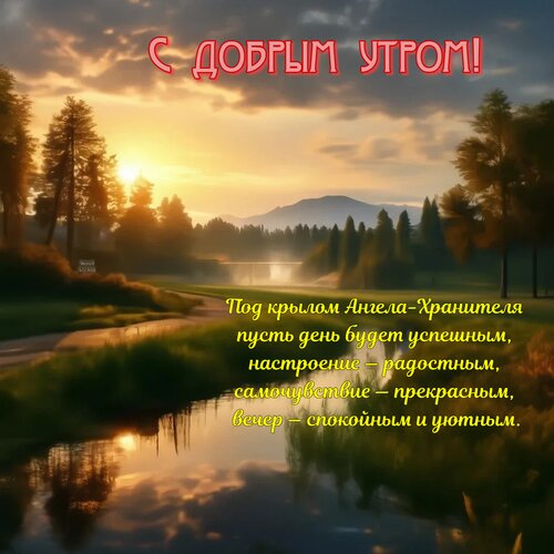 Открытка С добрым утром!
