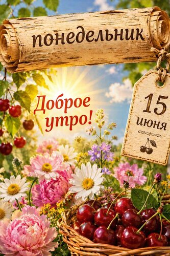Открытка Доброе утро!