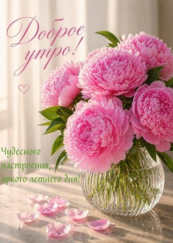 Открытка Чудесного настроения, яркого летнего дня!