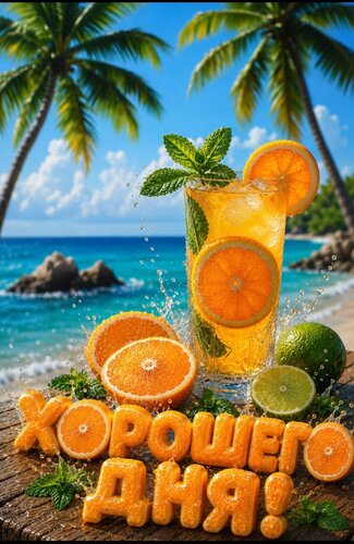 Открытка Хорошего дня