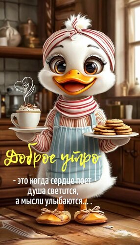 Открытка Доброе утро
