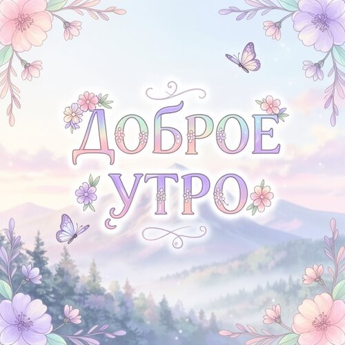 Открытка Доброе утро